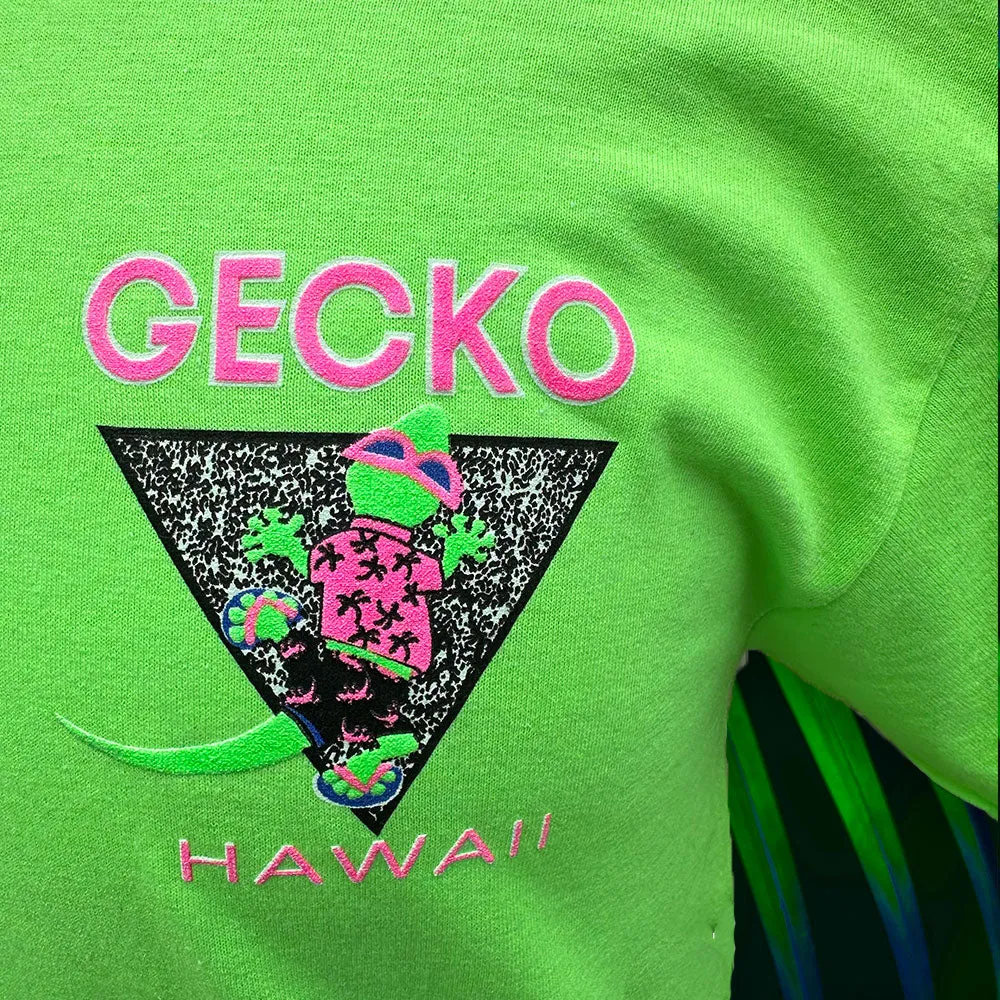 1988 Gecko In Paradise - Neon Green Limited Edition Tee