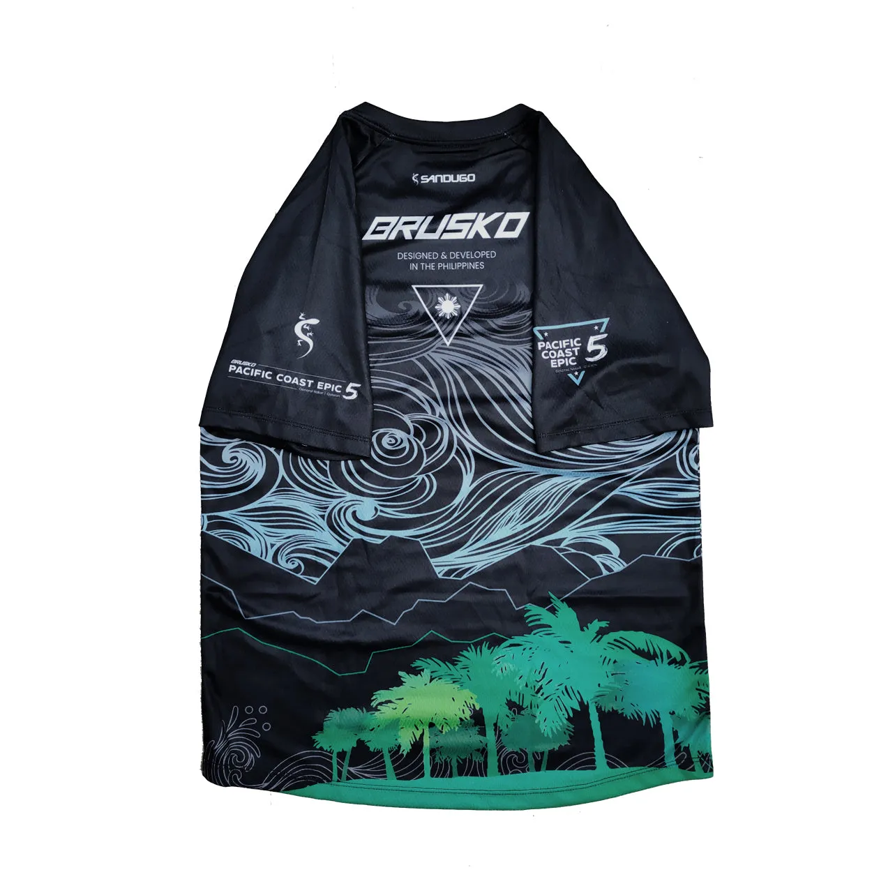 5th Brusko Pacific Coast Epic Limited Edition Technical Long Sleeves / Short Sleeves Jersey