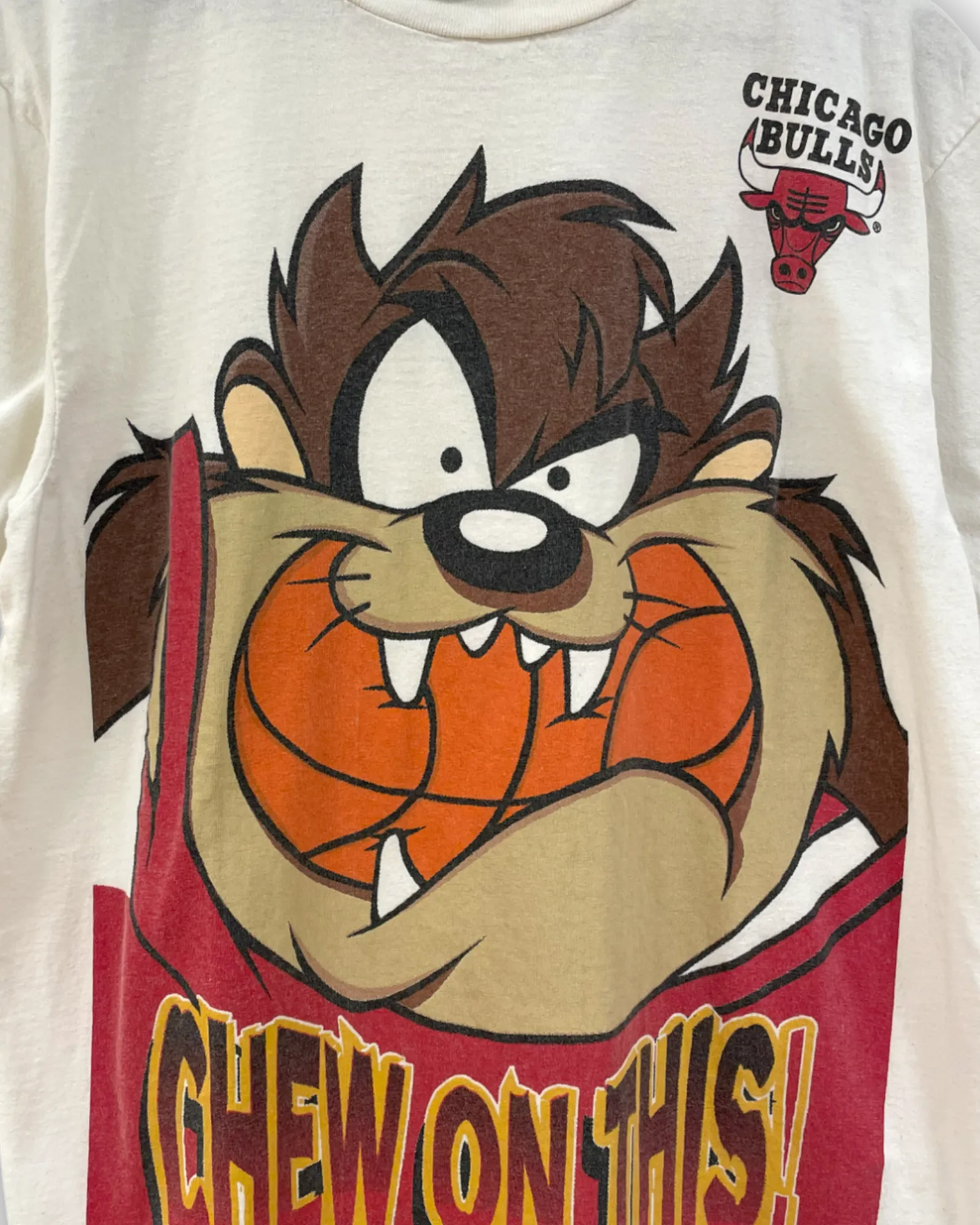 90s RARE Taz Shirt L