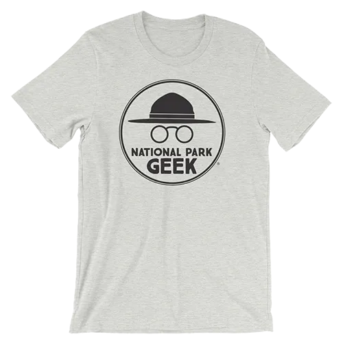 A National Park Geek T-Shirt - Black Logo