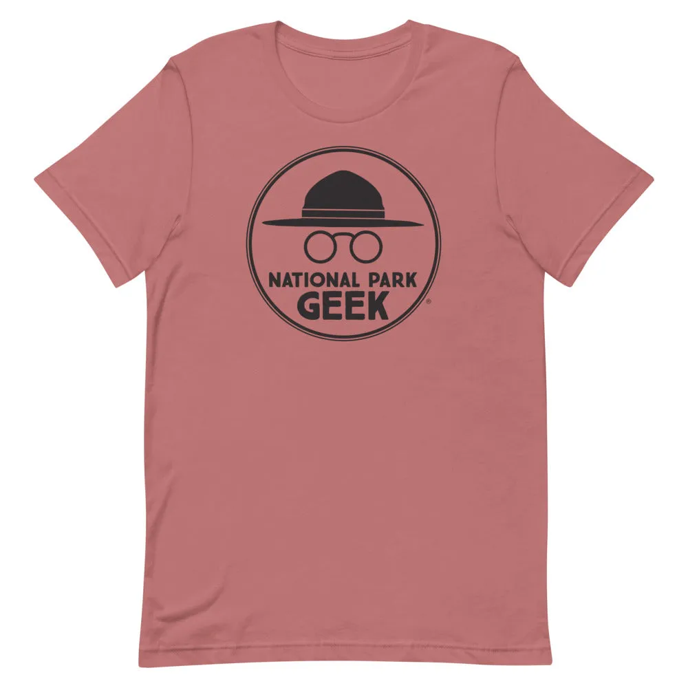 A National Park Geek T-Shirt - Black Logo