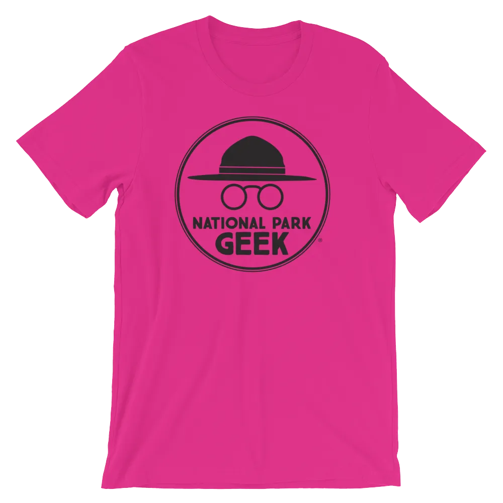 A National Park Geek T-Shirt - Black Logo