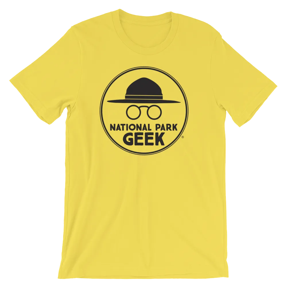 A National Park Geek T-Shirt - Black Logo