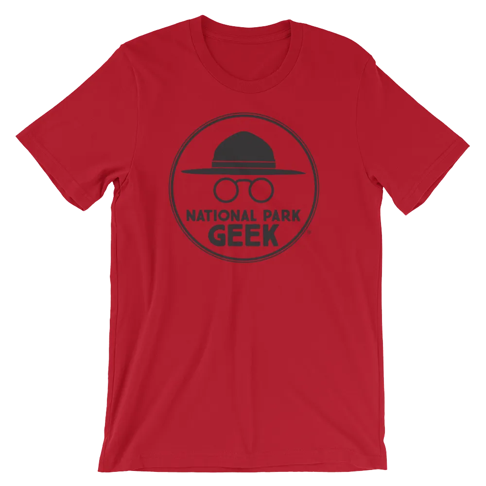 A National Park Geek T-Shirt - Black Logo