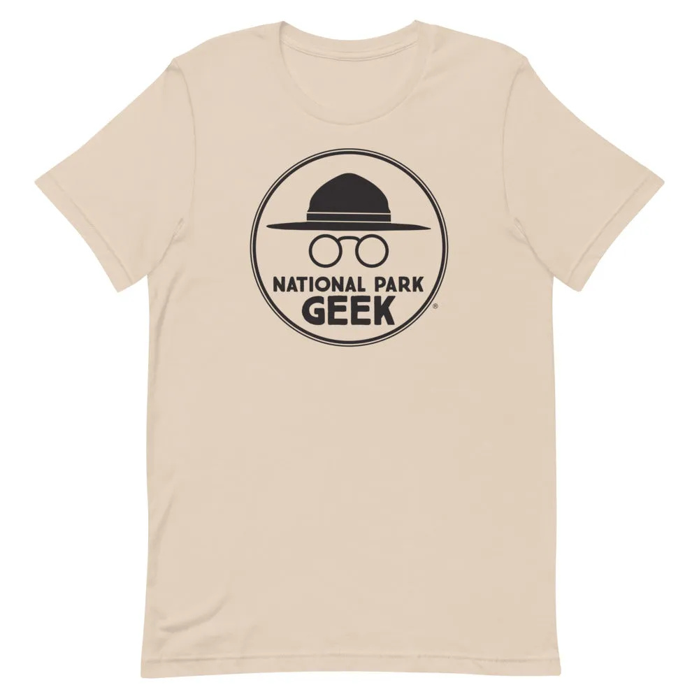 A National Park Geek T-Shirt - Black Logo