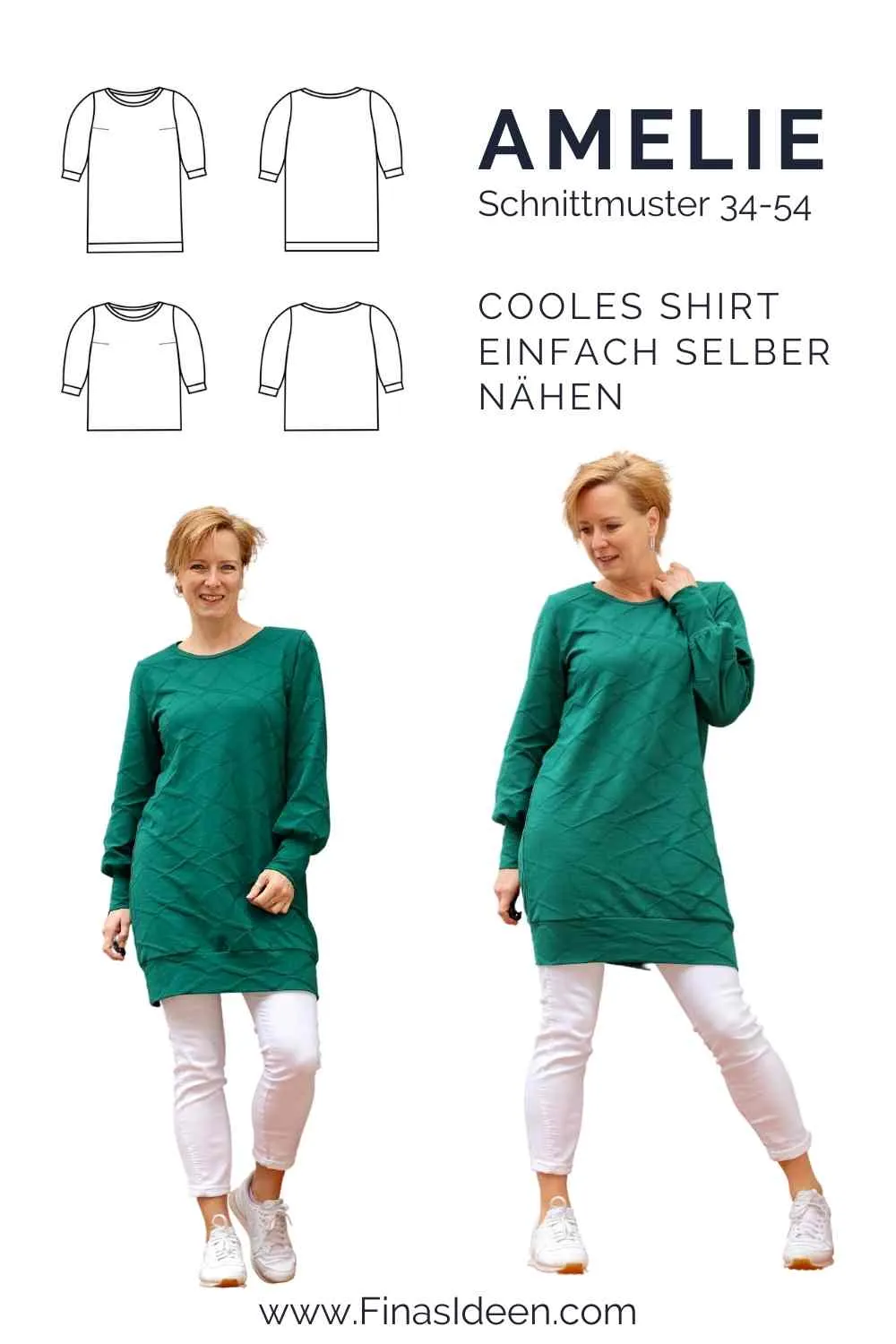 Amelie- klassisches Shirt