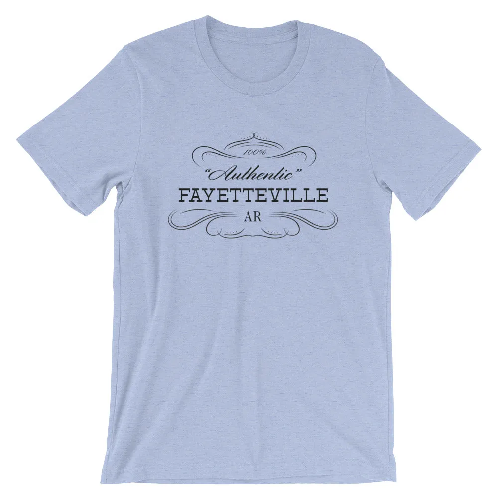 Arkansas - Fayetteville AR - Short-Sleeve Unisex T-Shirt - "Authentic"