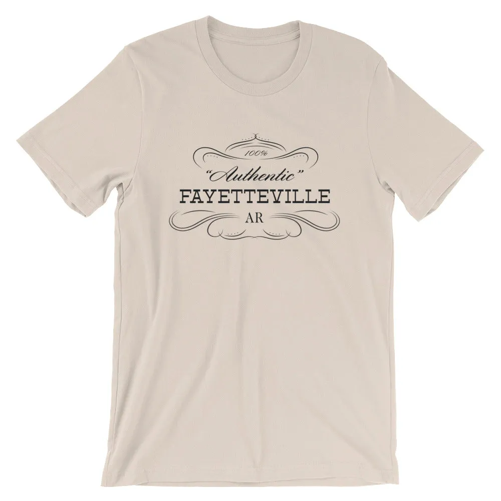 Arkansas - Fayetteville AR - Short-Sleeve Unisex T-Shirt - "Authentic"