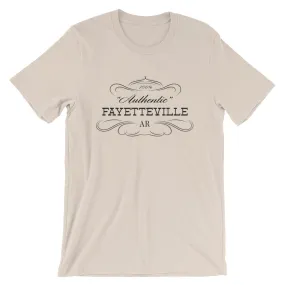 Arkansas - Fayetteville AR - Short-Sleeve Unisex T-Shirt - "Authentic"