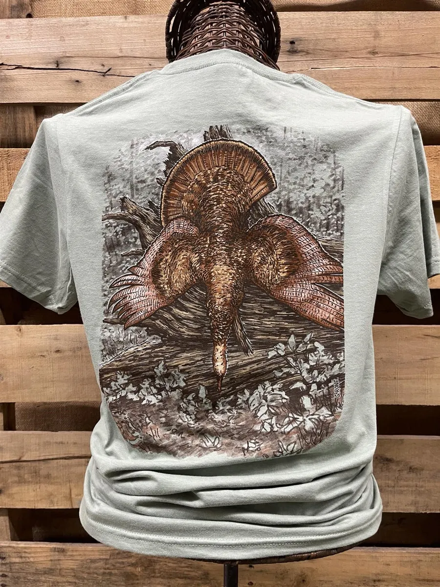 Backwoods Born & Raised Turkey Unisex Soft T-Shirt