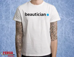 Beautician Certified Beauty Hockey T-Shirt FA03