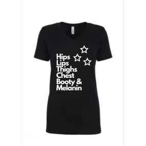 Black Girl Magic, Love My Roots, African Goddess, Nubian Women's Casual Tee Shirt