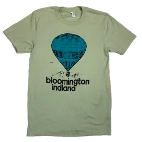 Bloomington Indiana Balloon Shirt -  Cucumber