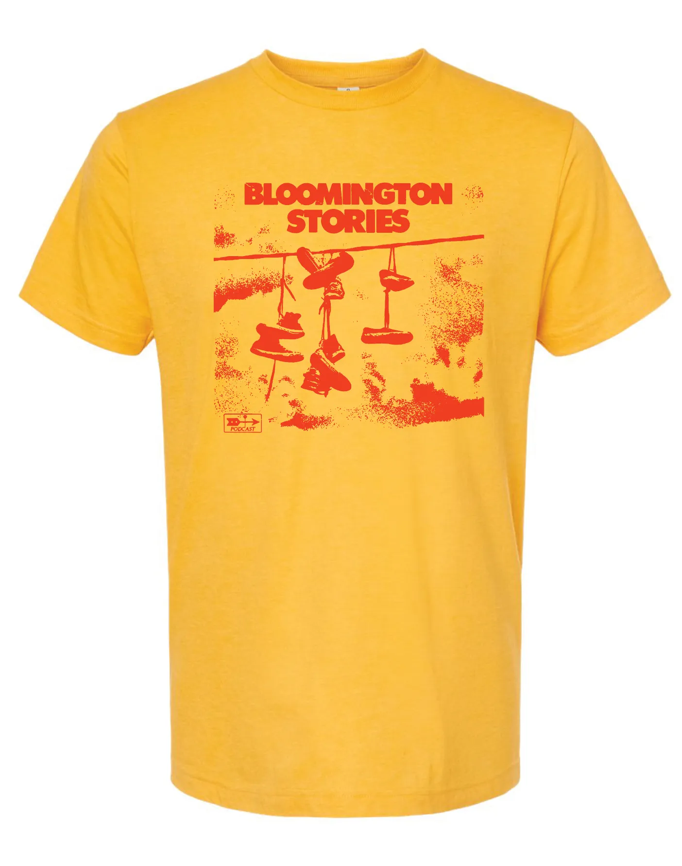 Bloomington Stories Podcast T-shirt - Ketchup and Mustard