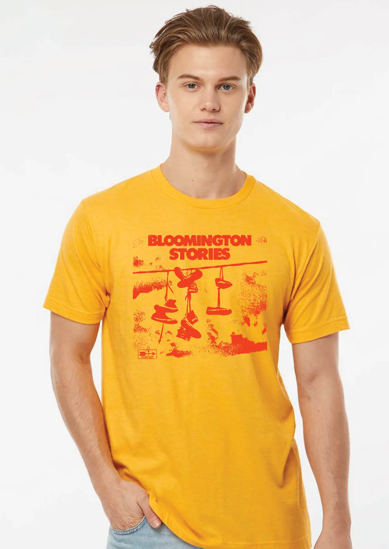 Bloomington Stories Podcast T-shirt - Ketchup and Mustard