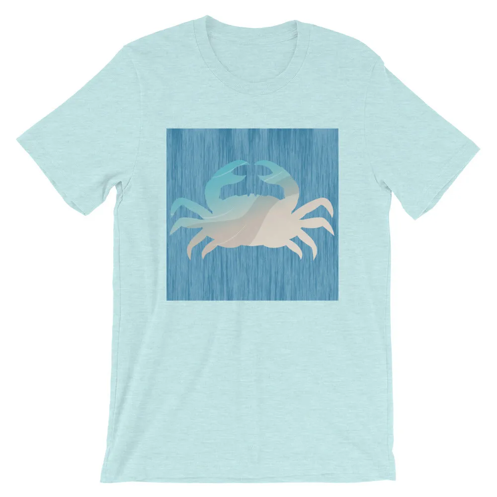 Blue Crab Cotton T-Shirt