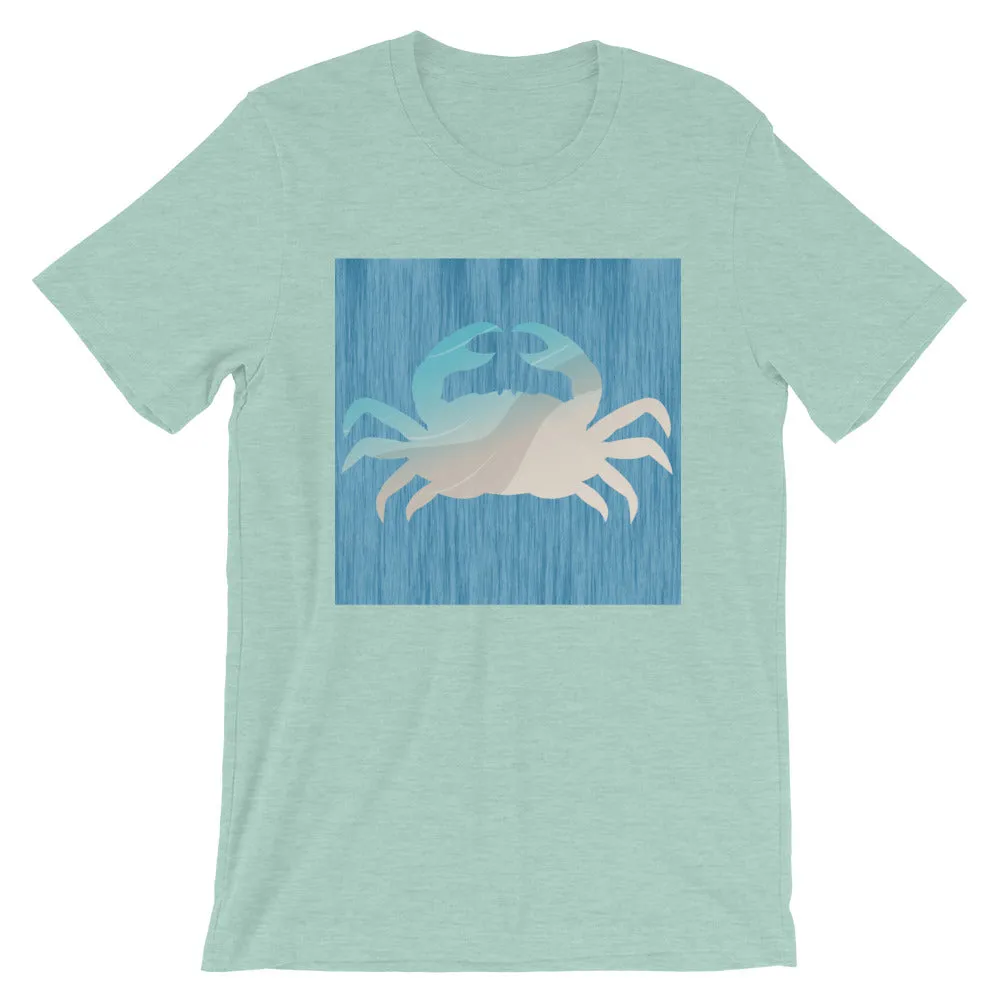 Blue Crab Cotton T-Shirt