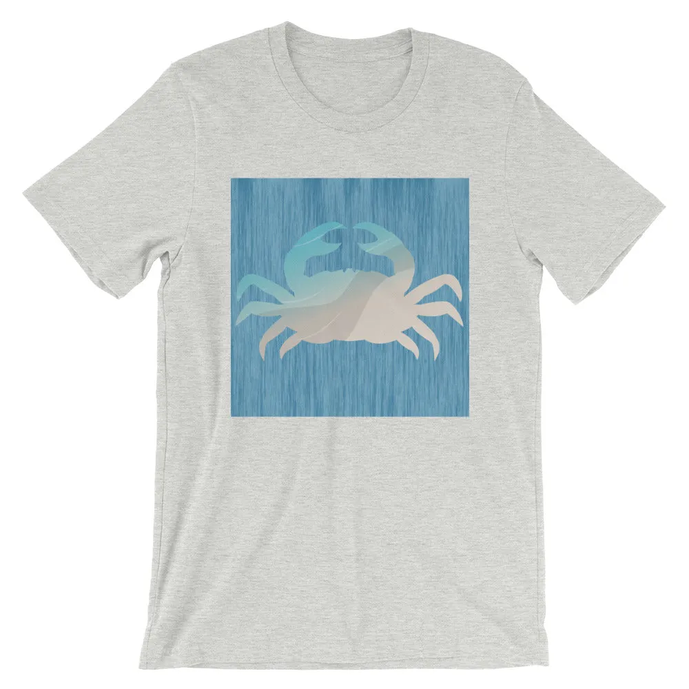 Blue Crab Cotton T-Shirt