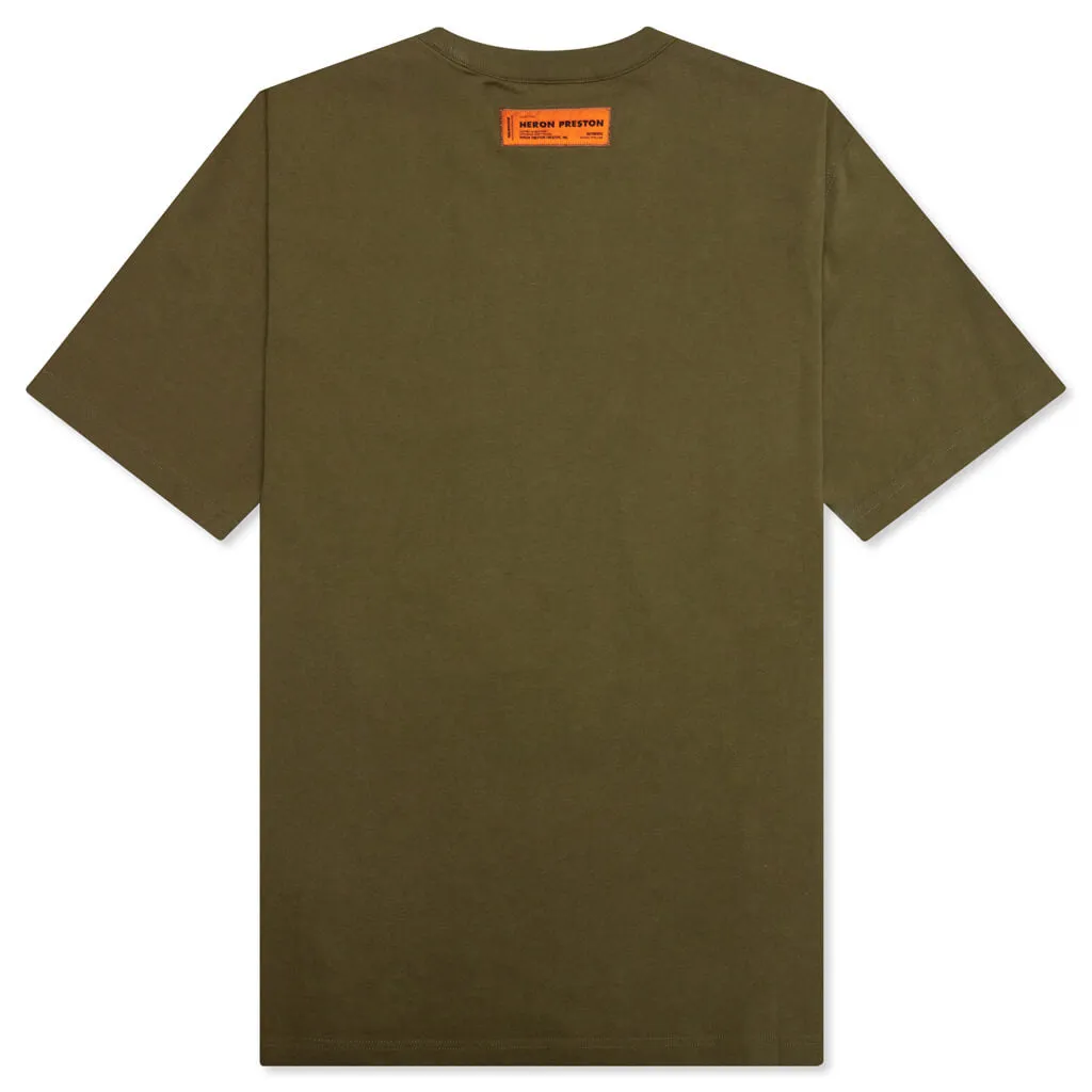 BW S/S Tee - Dark Olive