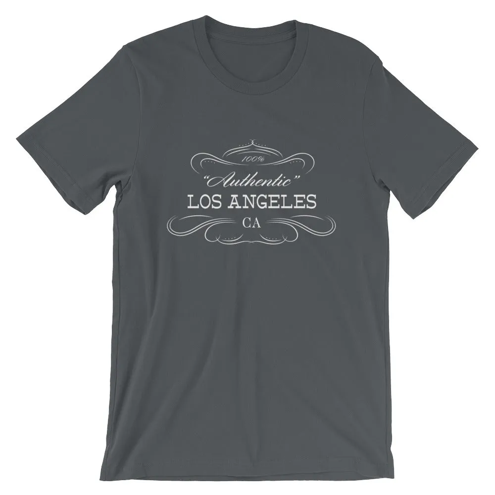 California - Los Angeles CA - Short-Sleeve Unisex T-Shirt - "Authentic"