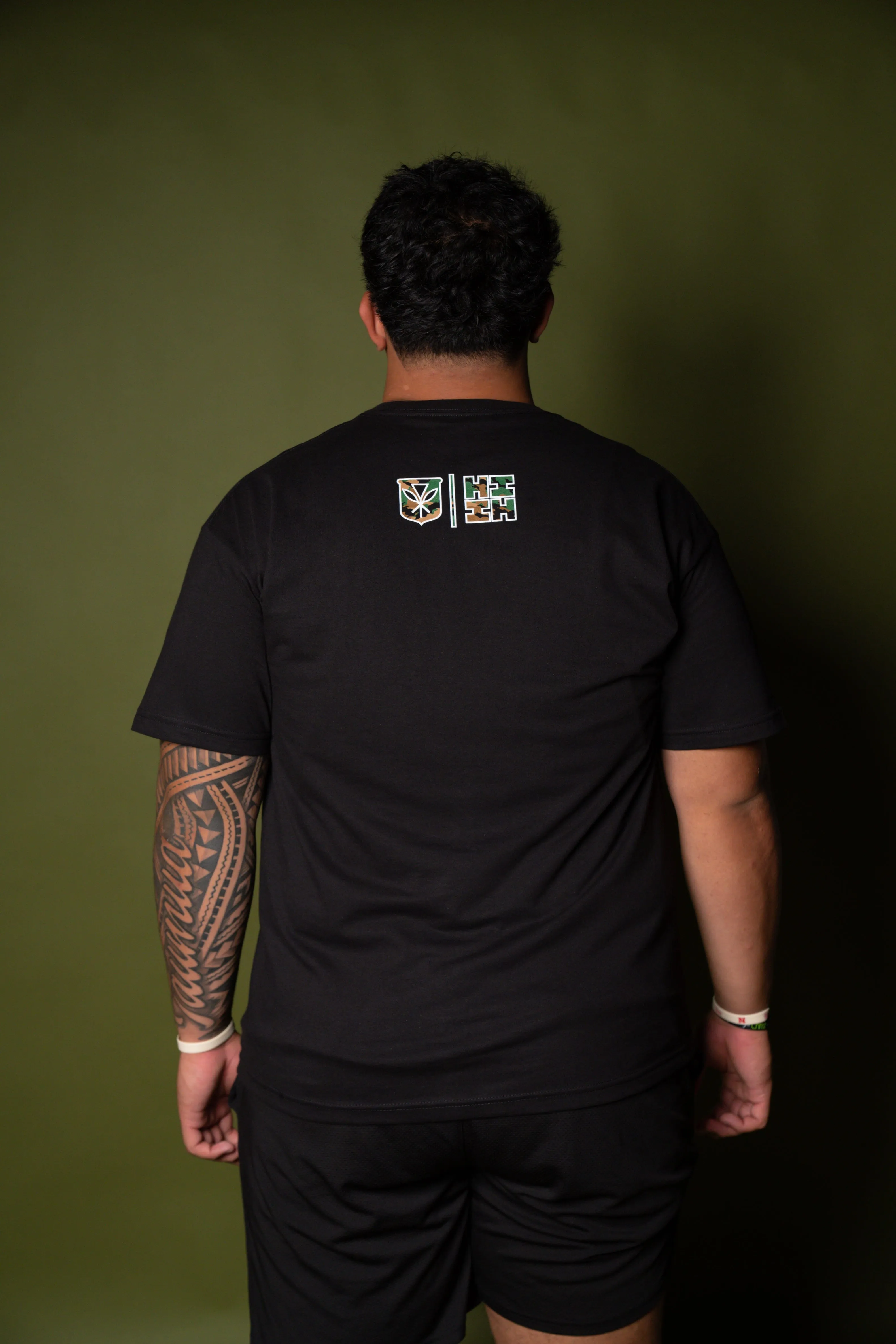 CAMO CREST WOODLAND T-SHIRT (ALL SALES FINAL)