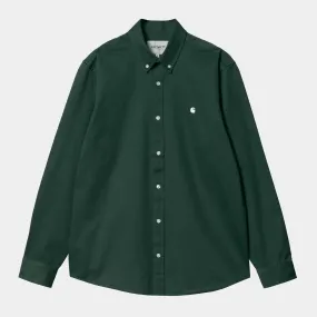 Carhartt L/S Madison Shirt - Discovery Green/Wax