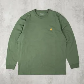 Carhartt WIP Chase L/S Tee - Duck Green