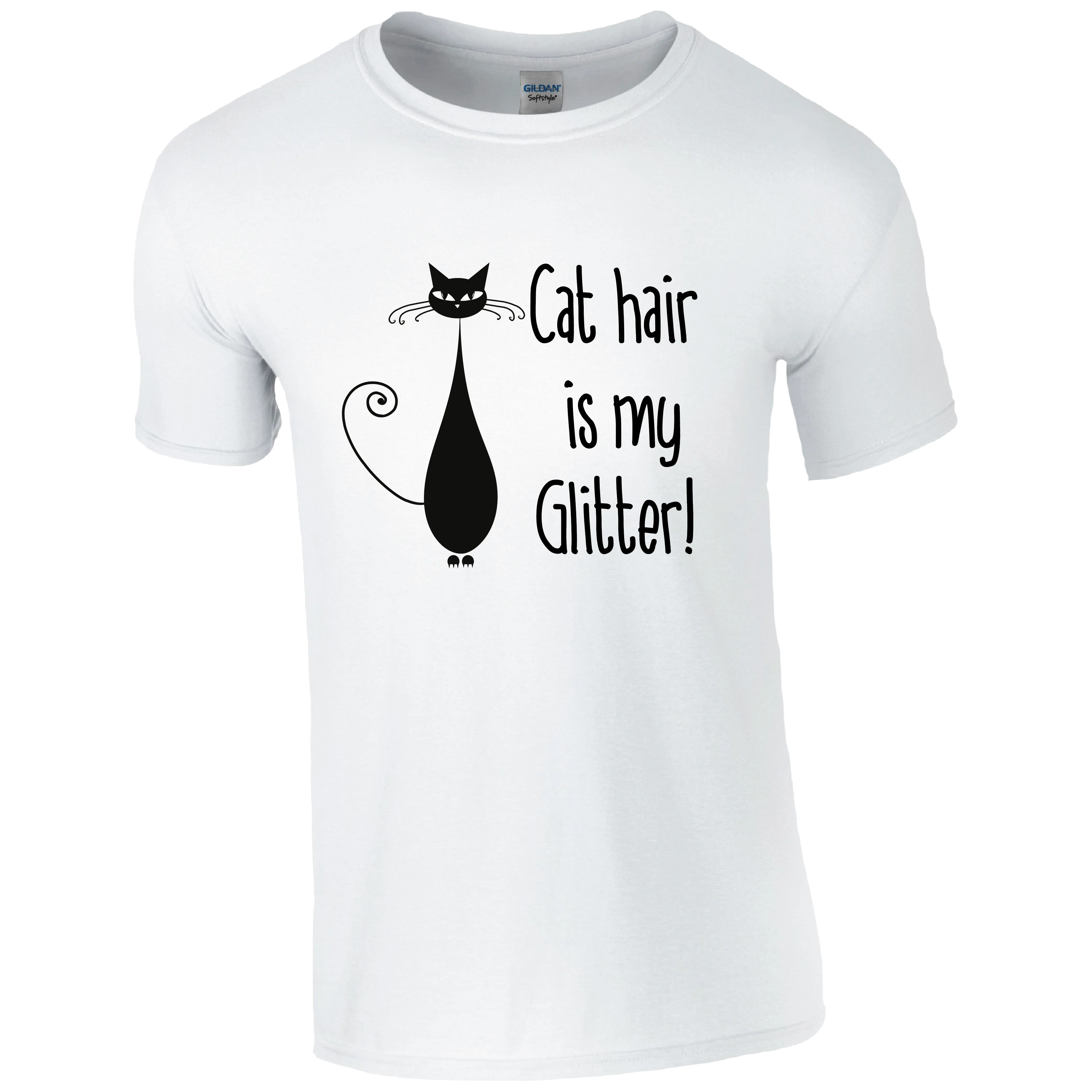 Cat Hair is my Glitter T-Shirt