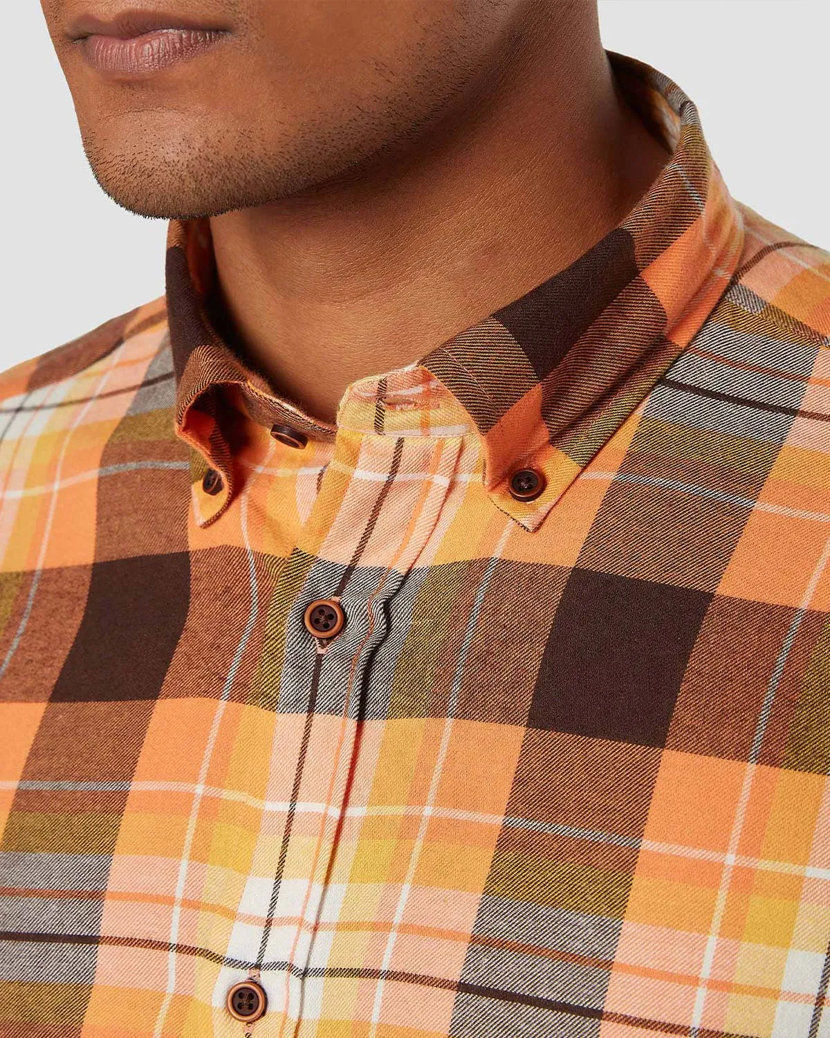 Citrine Crush Checked Shirt