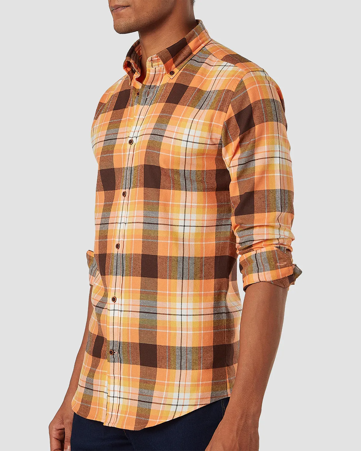 Citrine Crush Checked Shirt