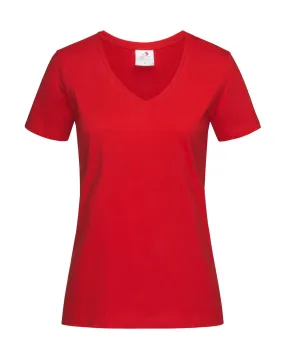 Classic-T Fitted V- Neck Women