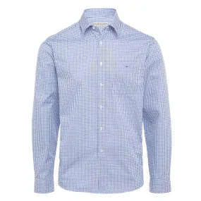 Collins Shirt - White/Blue