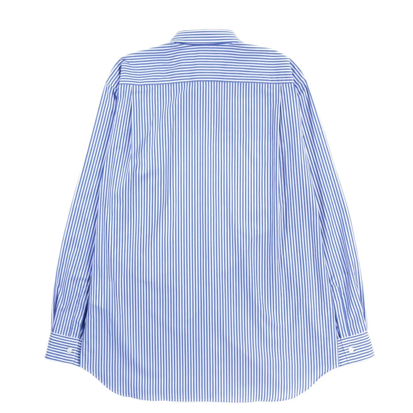 COMME DES GARCONS SHIRT B007 CHRISTIAN MARCLAY SHIRT BLUE / STRIPES