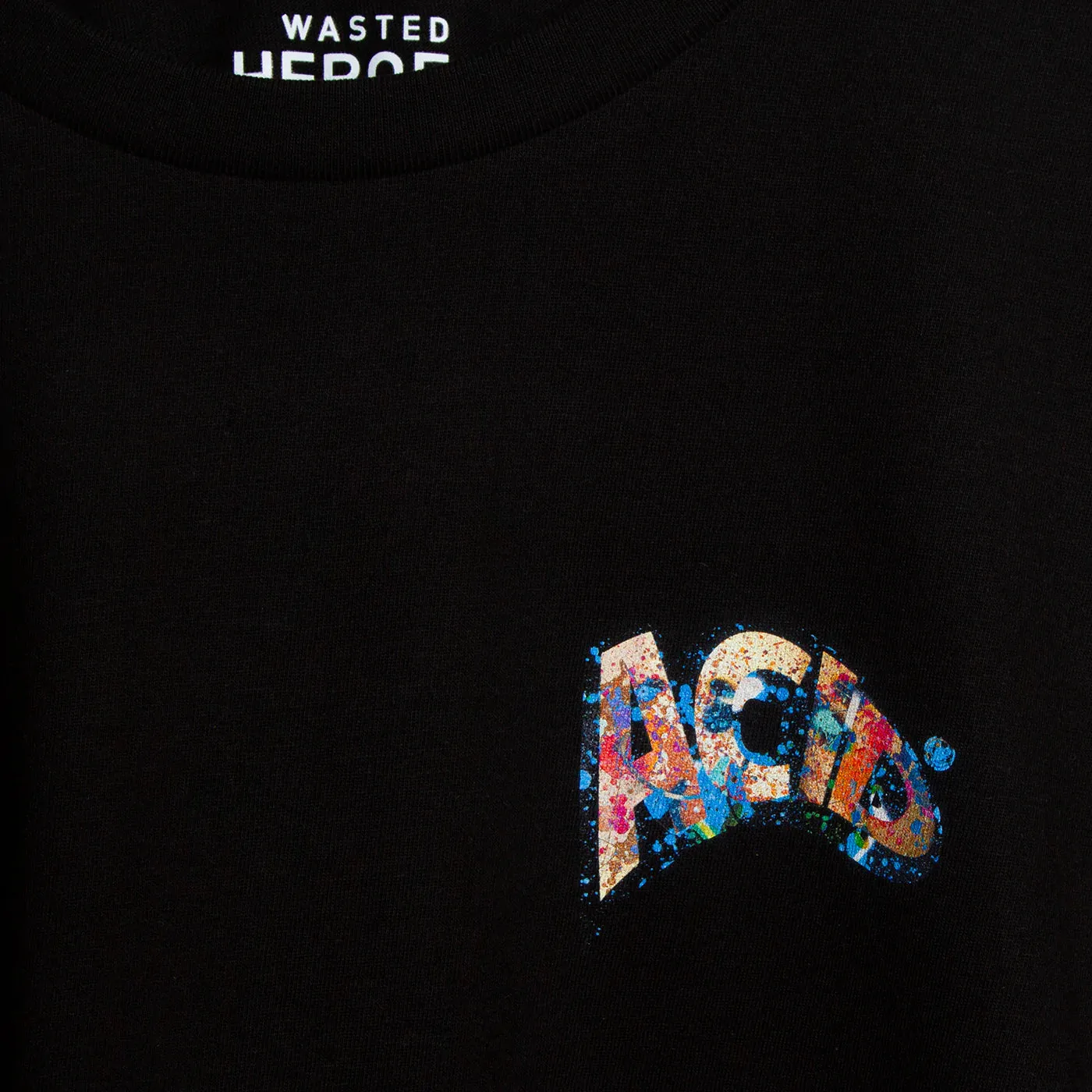 Crest Acid Jam - Tshirt - Black