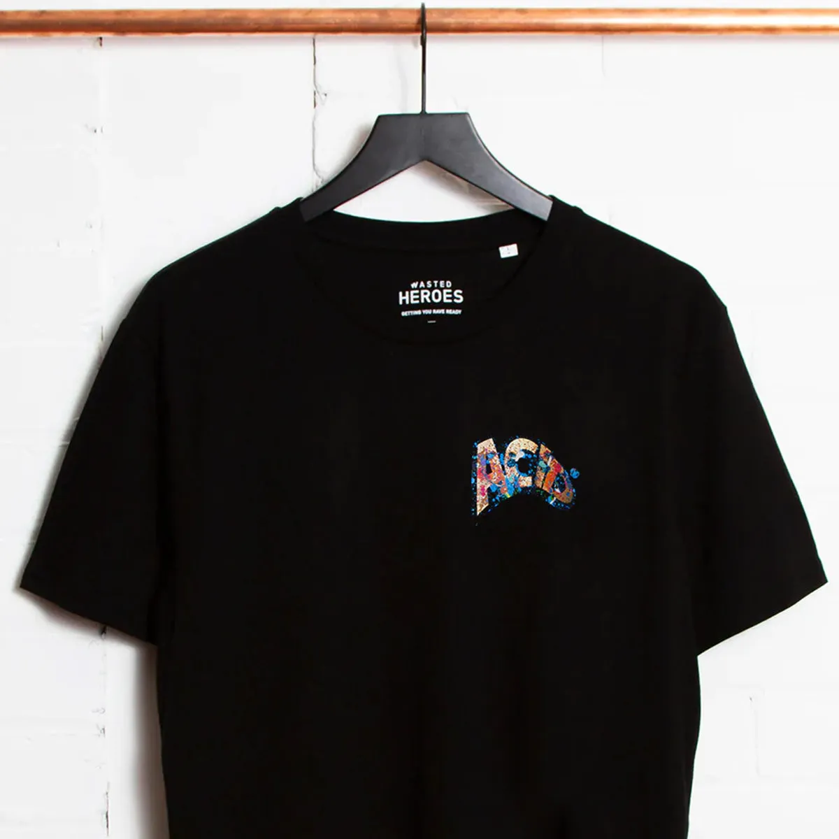 Crest Acid Jam - Tshirt - Black