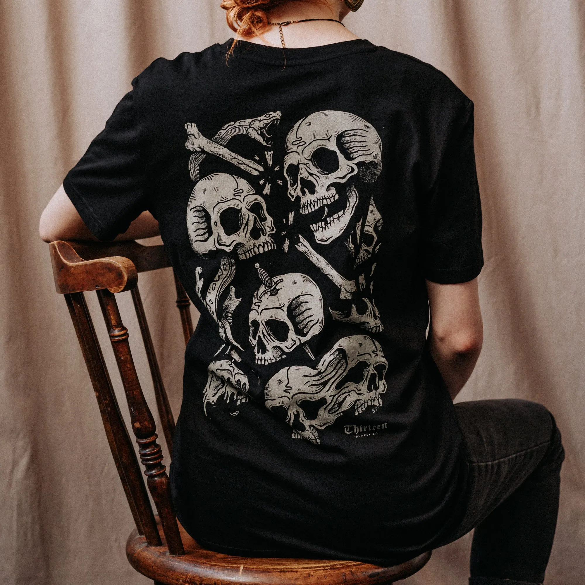 DEATH & DECAY - BLACK UNISEX T-SHIRT