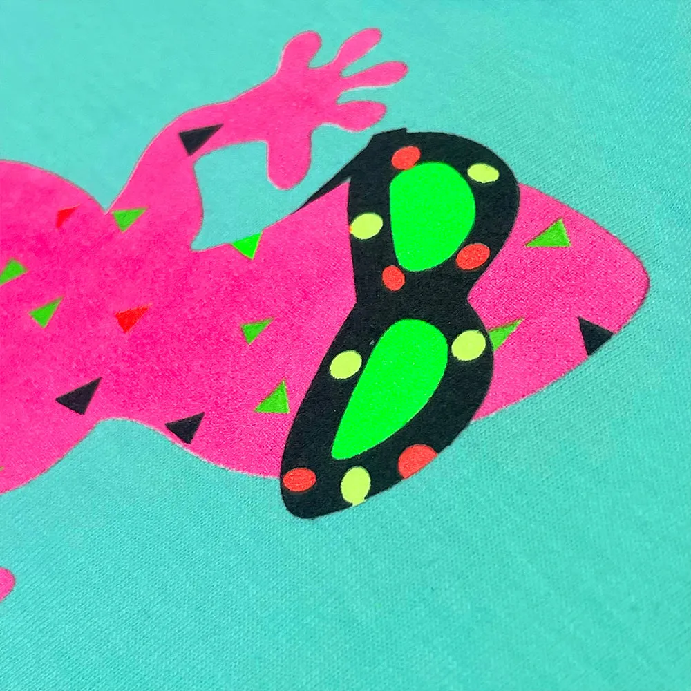 Deco Gecko - 1980s Mint Tee