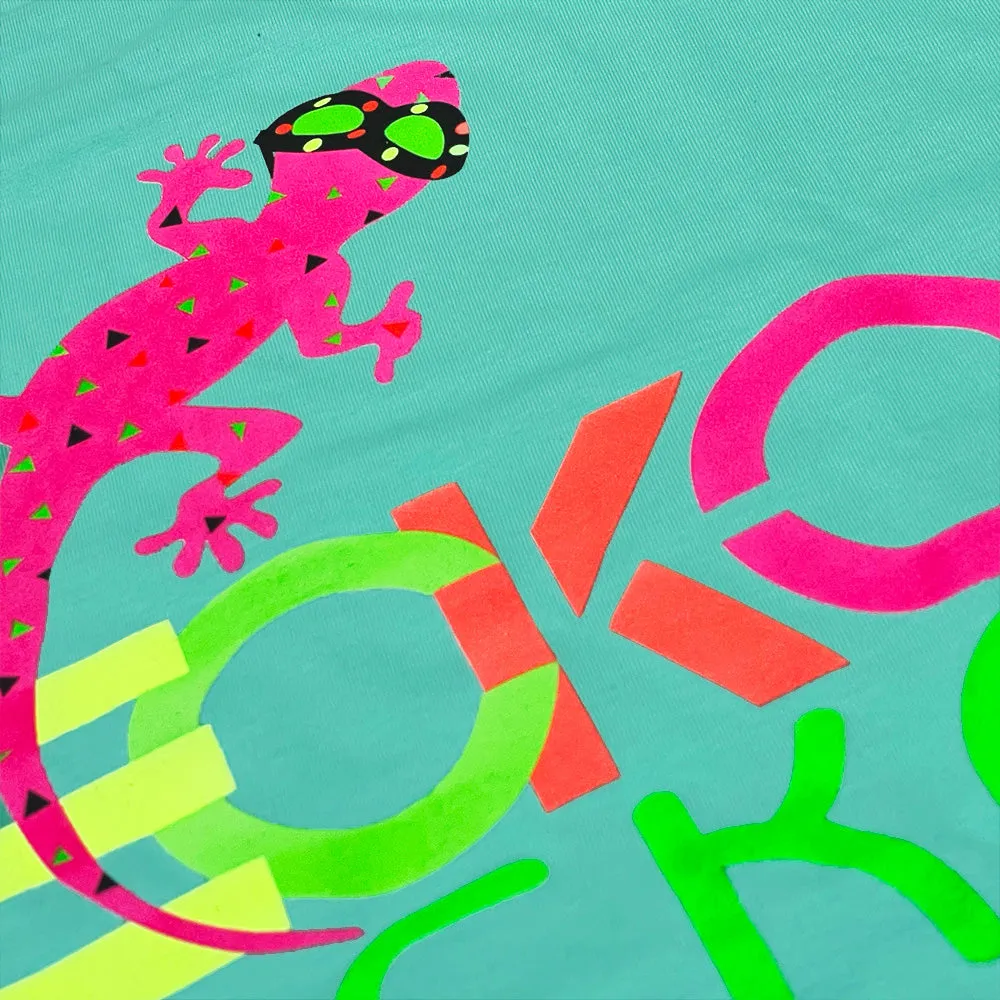 Deco Gecko - 1980s Mint Tee