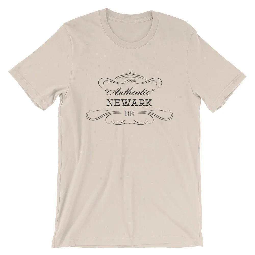 Delaware - Newark DE - Short-Sleeve Unisex T-Shirt - "Authentic"