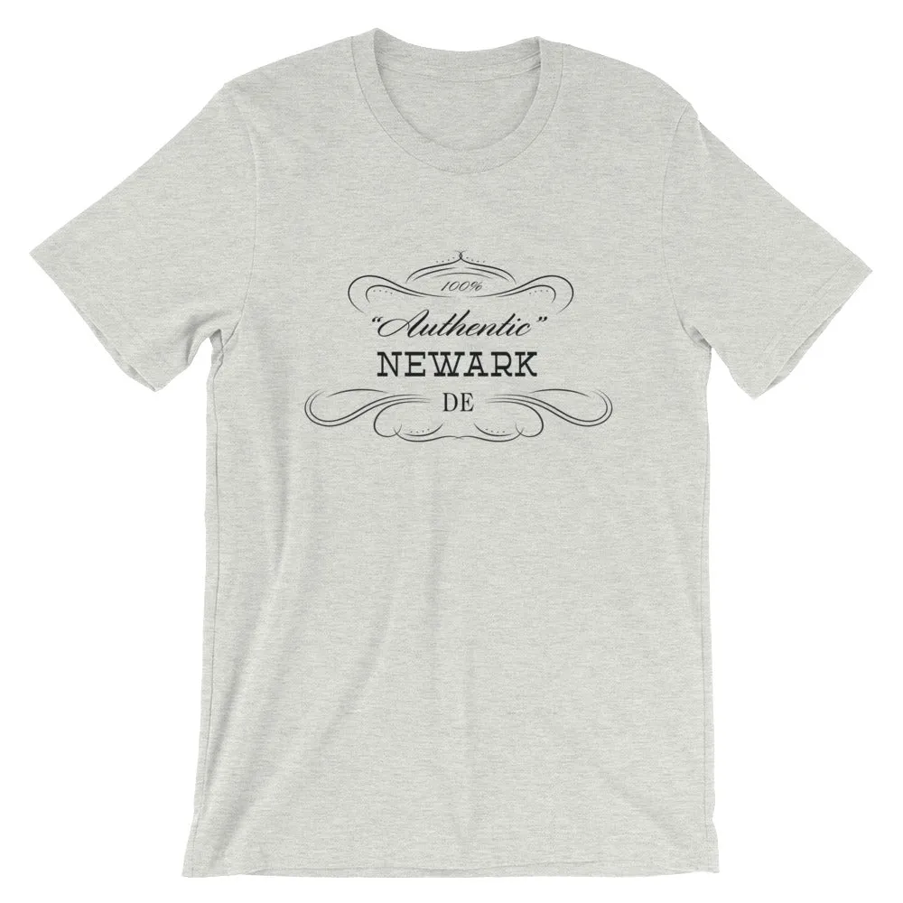 Delaware - Newark DE - Short-Sleeve Unisex T-Shirt - "Authentic"