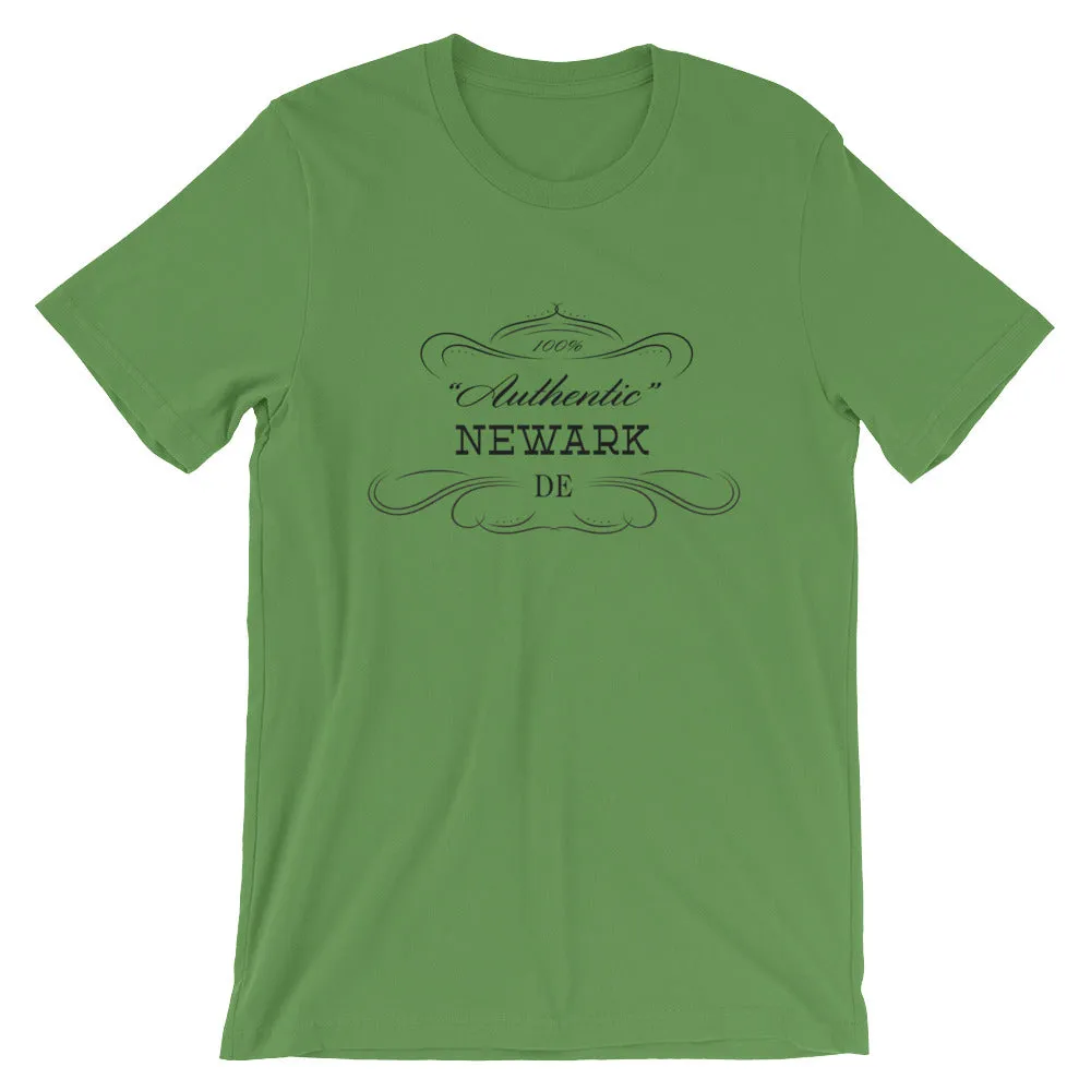 Delaware - Newark DE - Short-Sleeve Unisex T-Shirt - "Authentic"