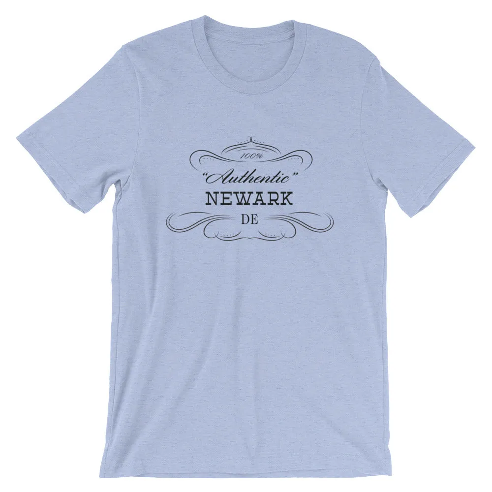 Delaware - Newark DE - Short-Sleeve Unisex T-Shirt - "Authentic"