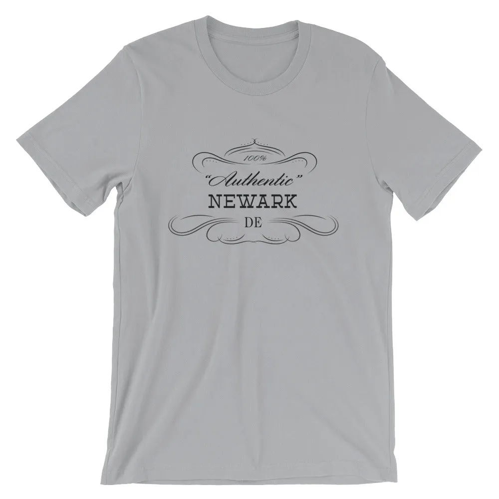 Delaware - Newark DE - Short-Sleeve Unisex T-Shirt - "Authentic"