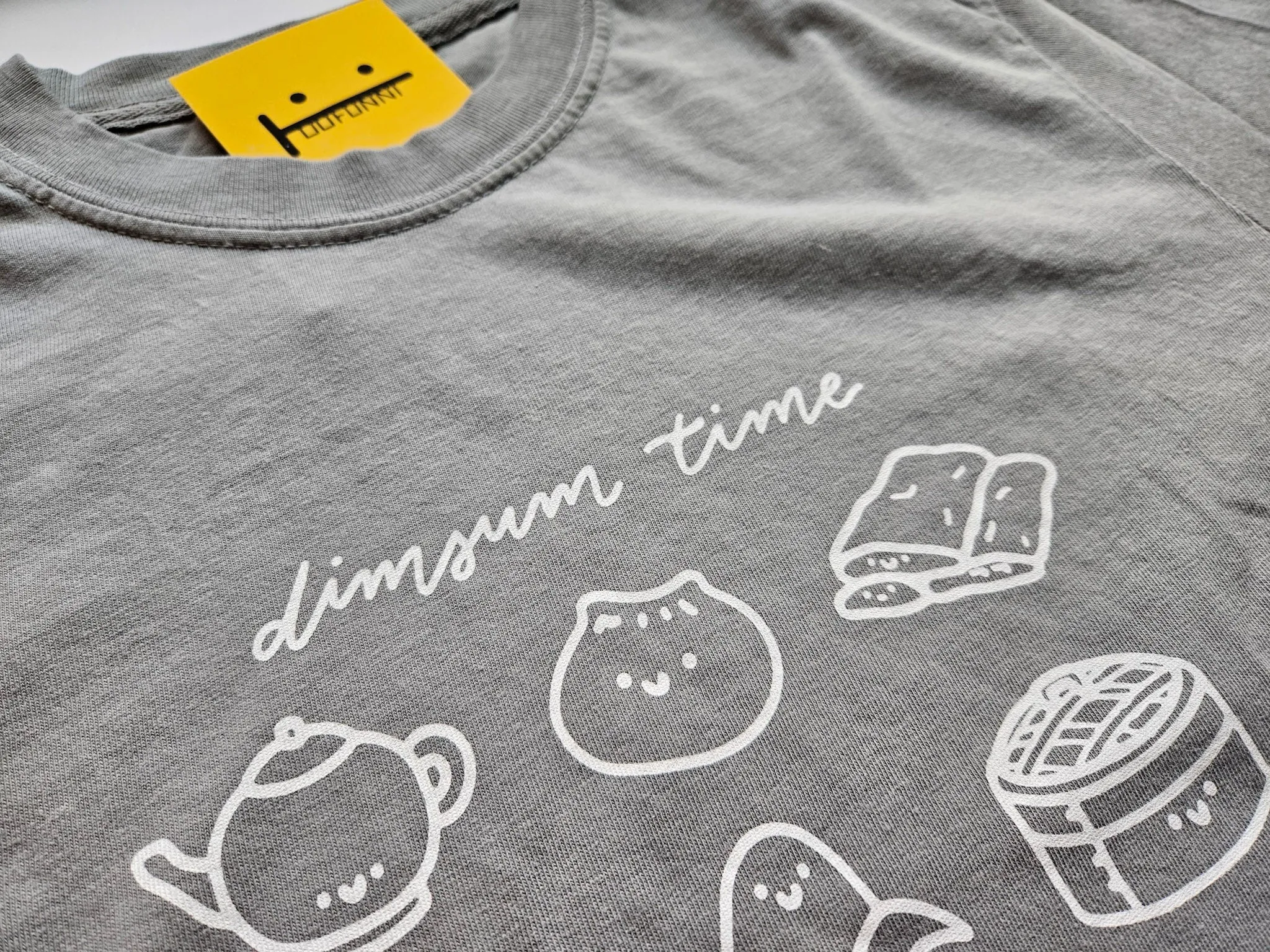 DIMSUM TIME - Grey T-shirt