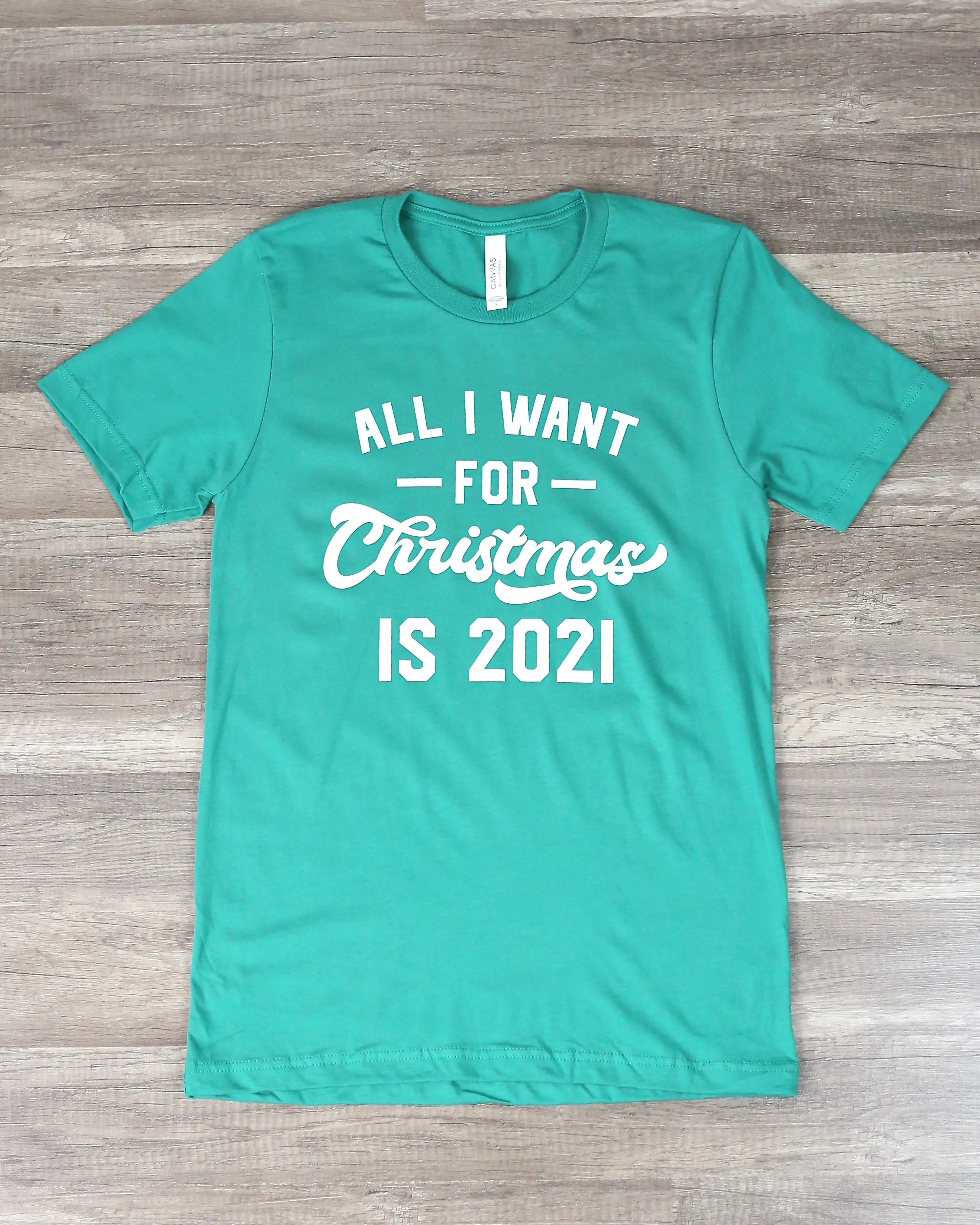 Distracted - All I Want For Christmas is 2021 in Green