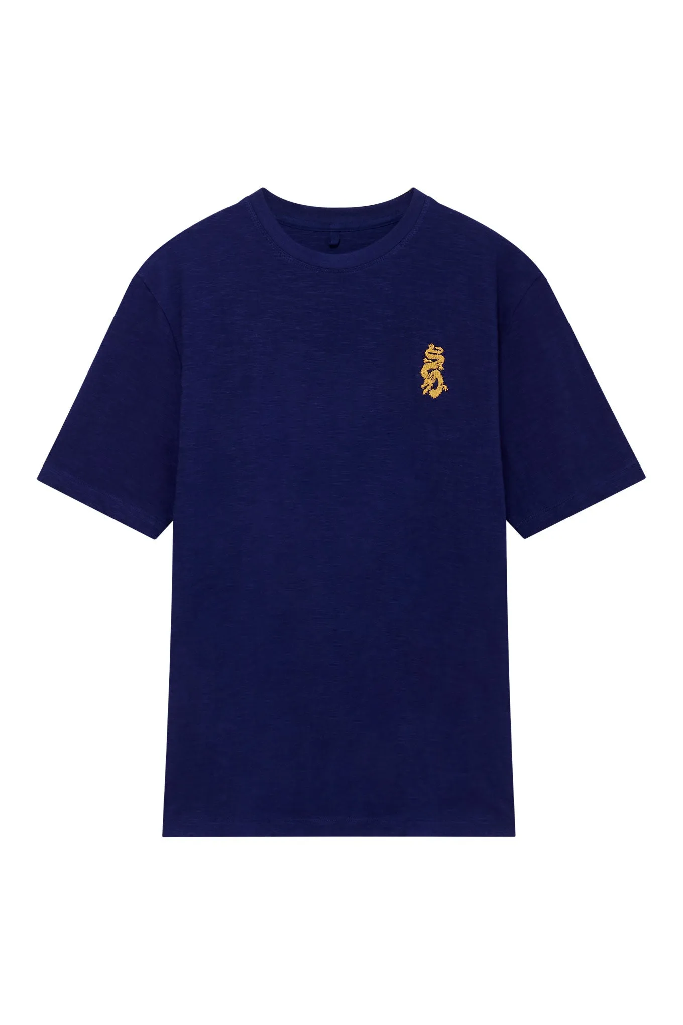 DRAGON - Organic Cotton Tee Navy