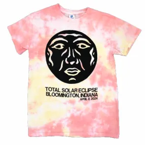 Eclipse T-Shirt - Tie Dye Moon Face