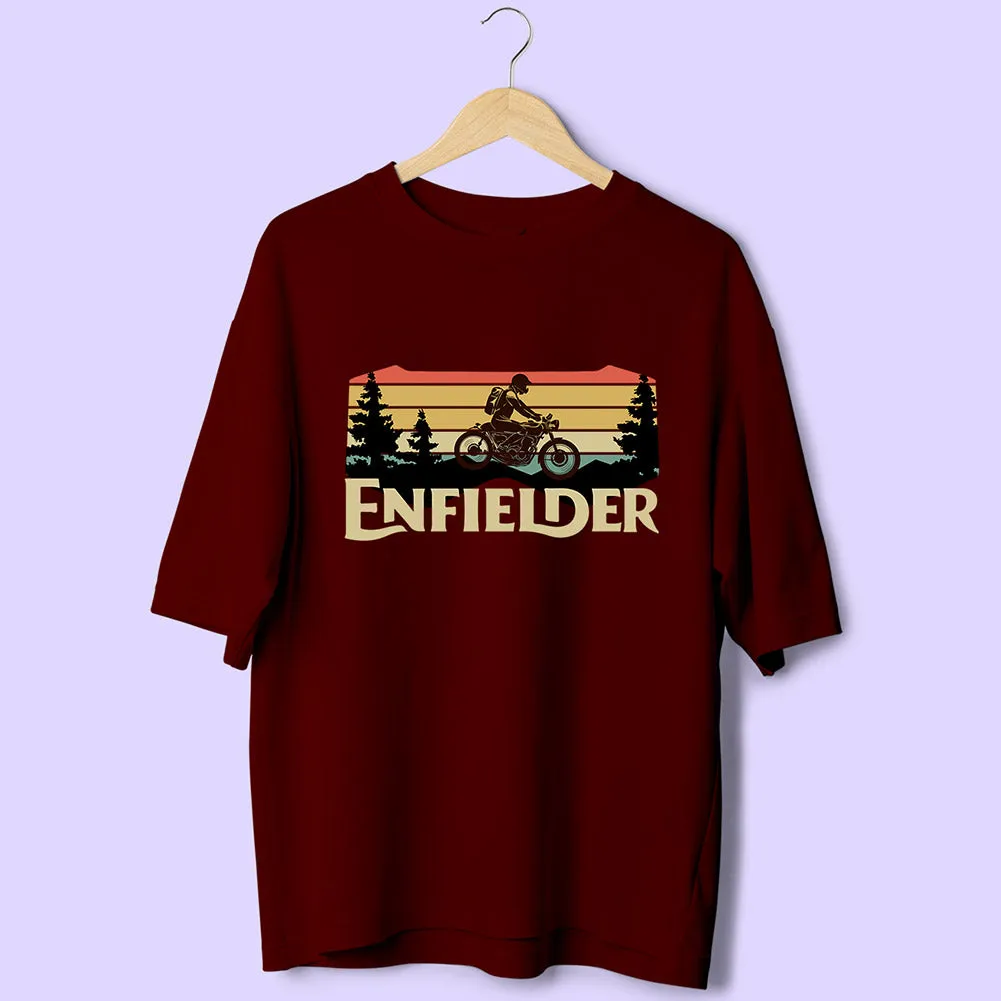 Enfilder (Front Print) Oversized T-Shirt