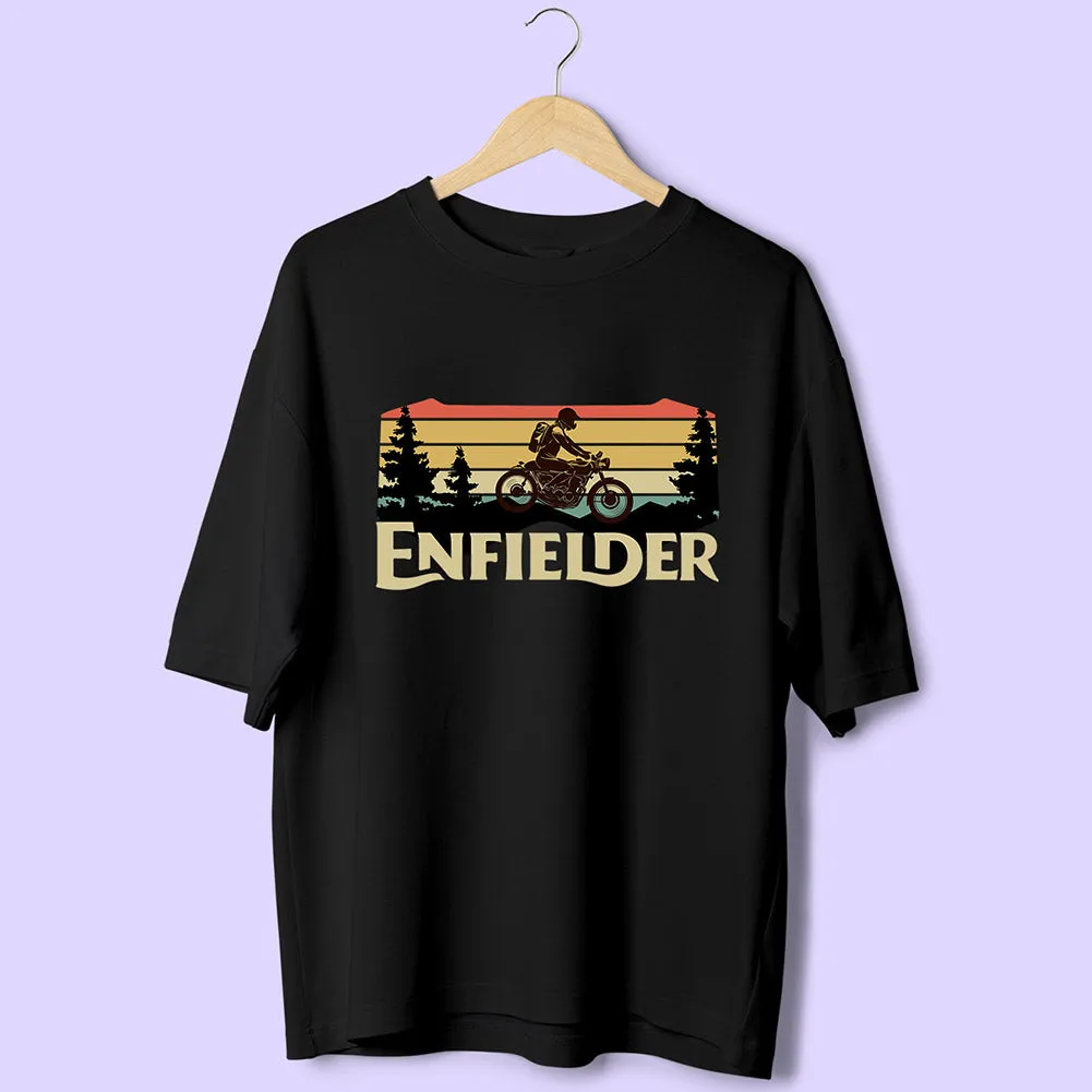 Enfilder (Front Print) Oversized T-Shirt