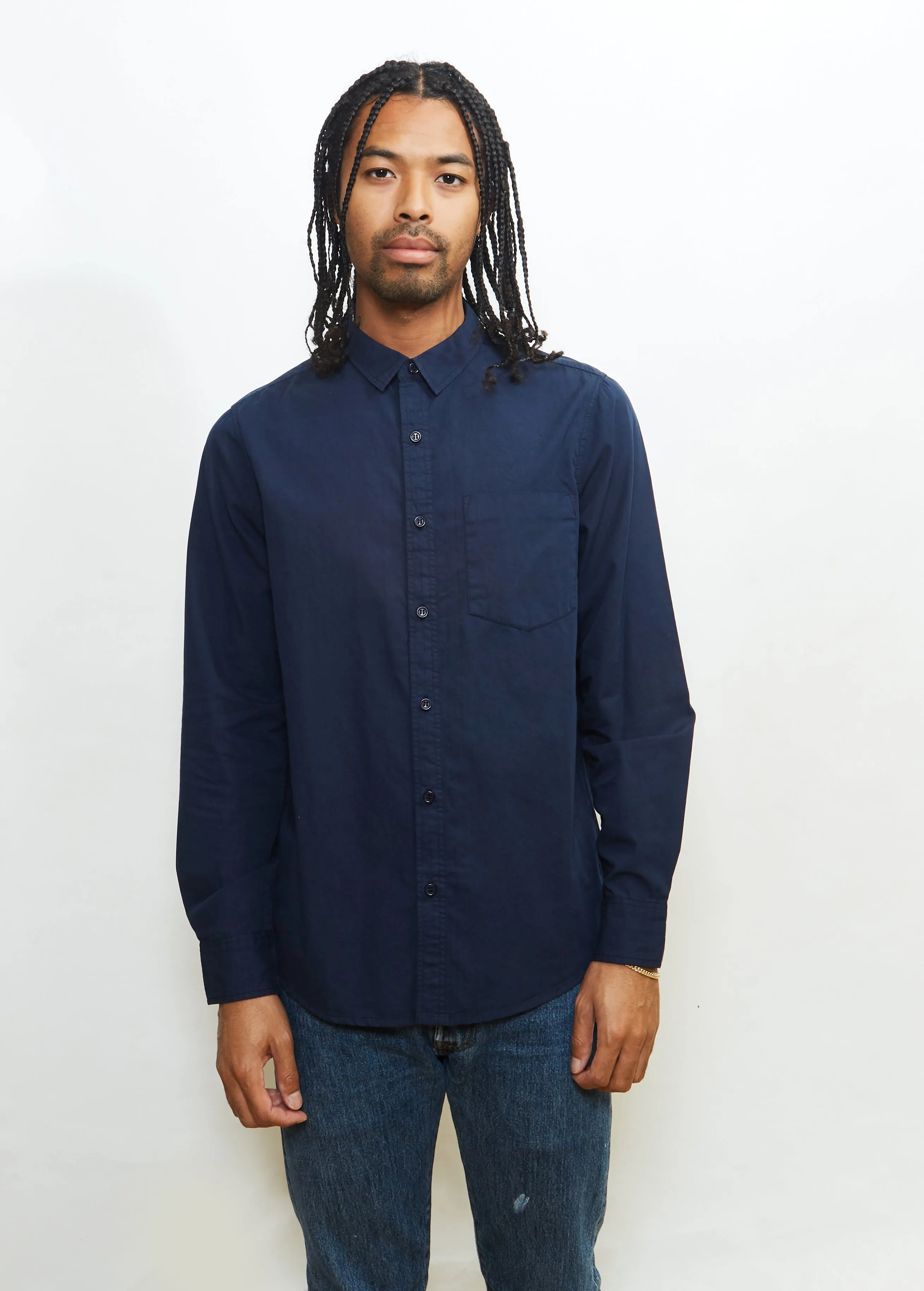 Essential L/S Navy